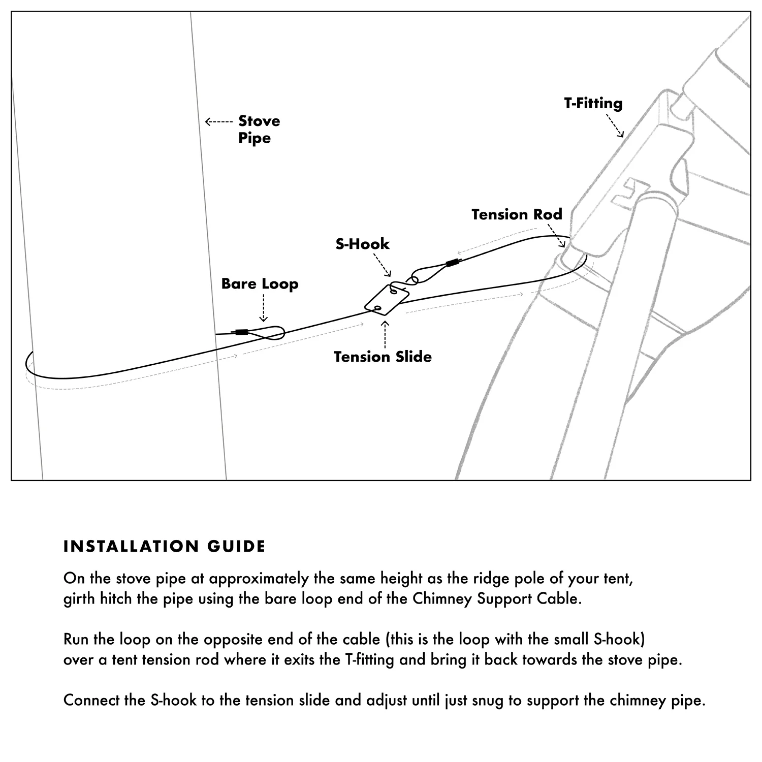 CHIMNEY SUPPORT CABLE - Image 2