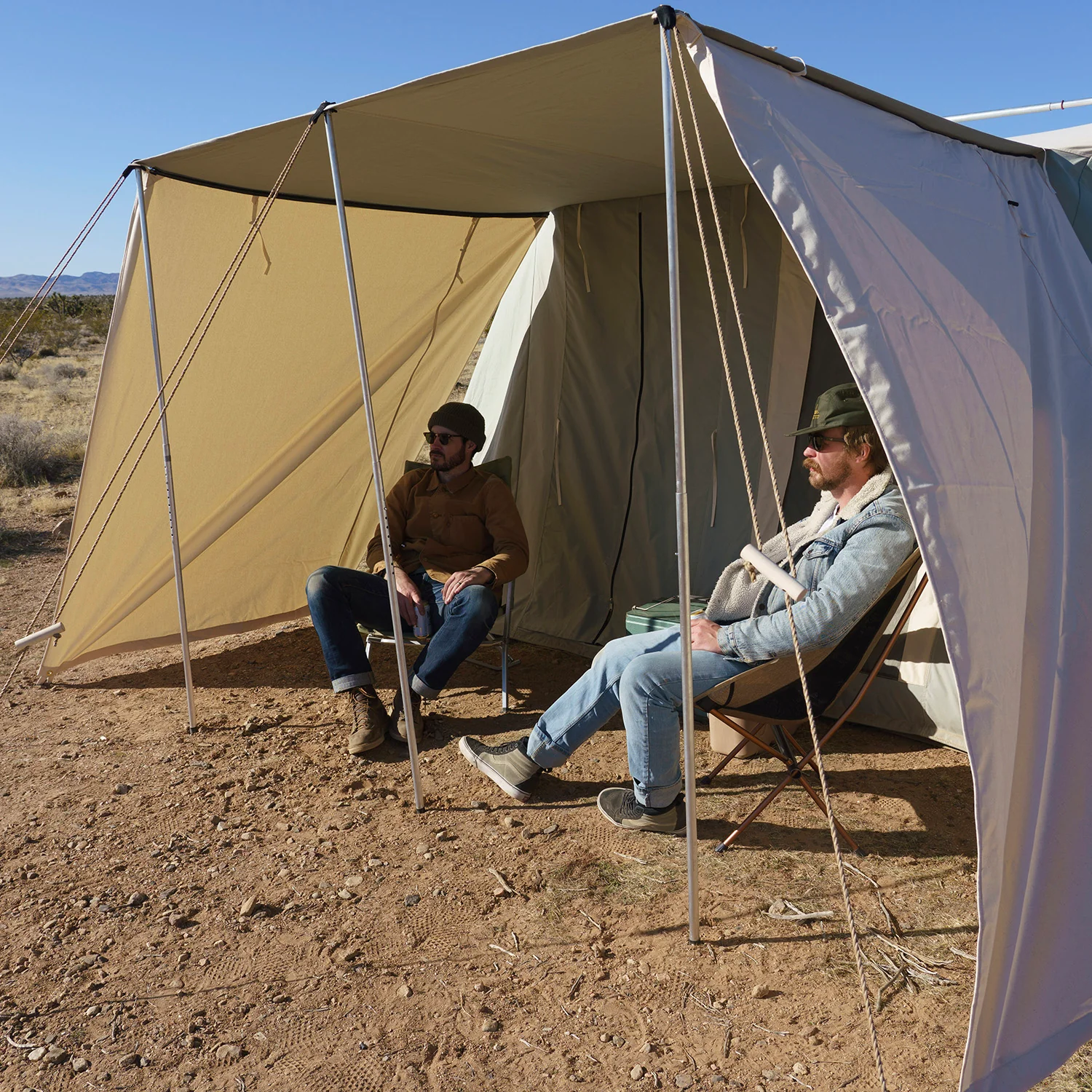 COTTON PORTICO AWNING PANELS for TRAVELER & FAMILY CAMPER - Image 4