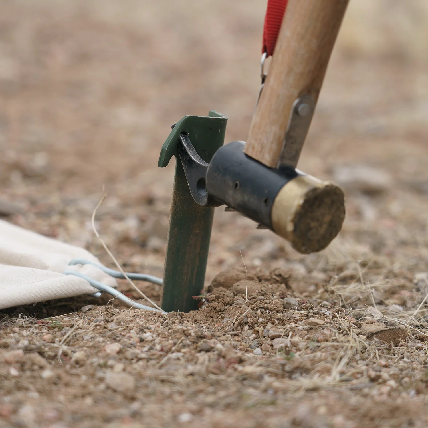 MILITARY ALUMINUM WEDGE STAKE (12 INCH - NEW PRODUCTION) - Image 3